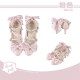 Sheep Puff Miss Rose Slim Heel Shoes(Limited Pre-Order/4 Colours/Full Payment Without Shipping)